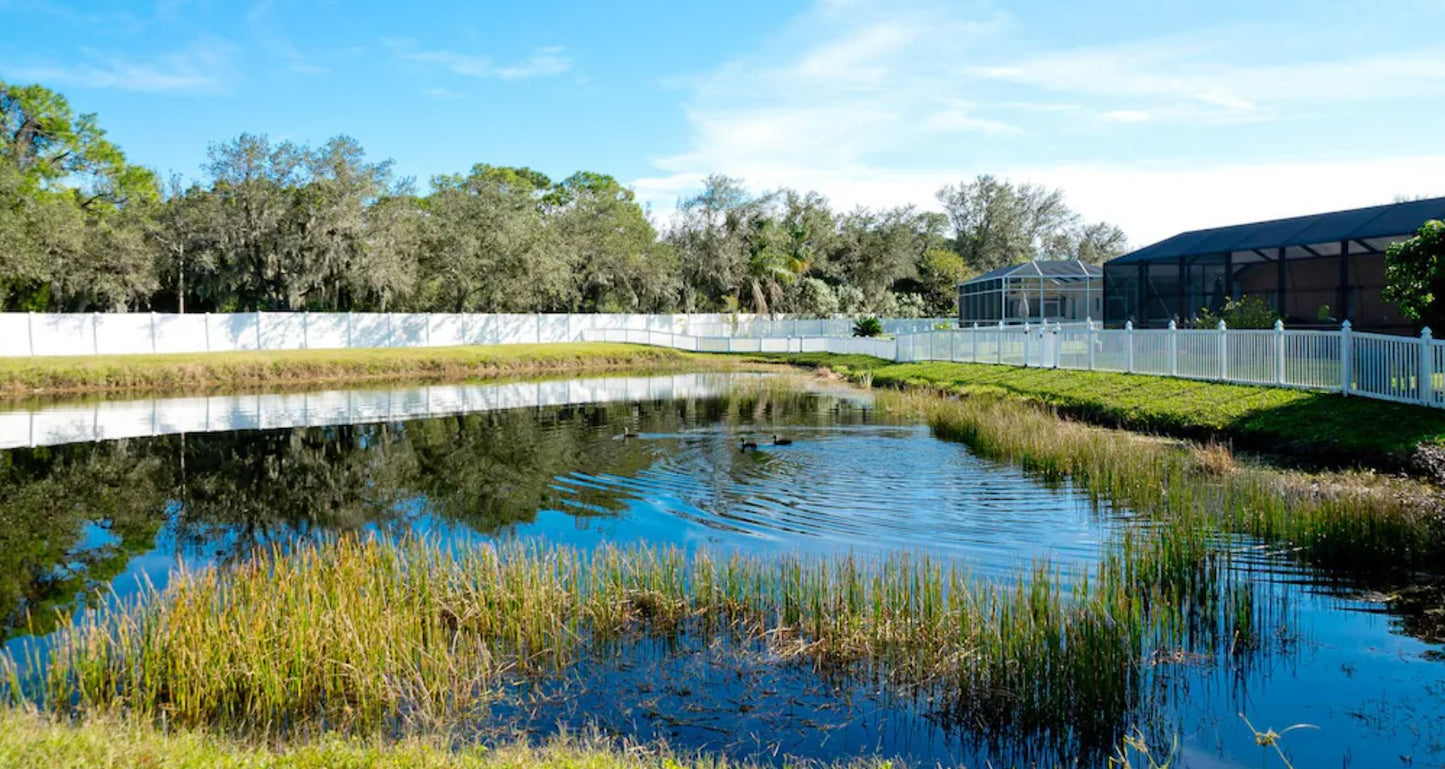 Pool House - 4836 Turtle Bay Terrace Bradenton, FL 34203 - Sleep 10, 5 Bedroom, 2 Bath