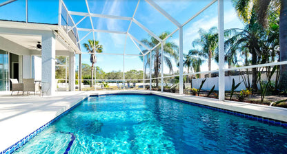 Pool House - 4836 Turtle Bay Terrace Bradenton, FL 34203 - Sleep 10, 5 Bedroom, 2 Bath